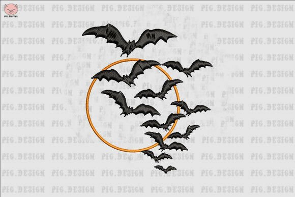 Bat Halloween Embroidery Design Review