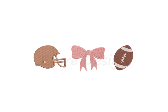 Coquette Fall Football Embroidery Review