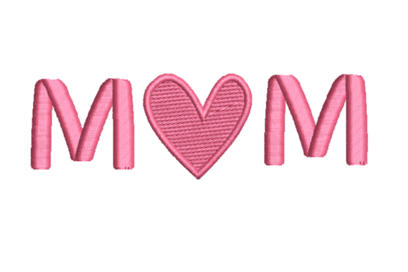 Mom with Heart Embroidery Design Review