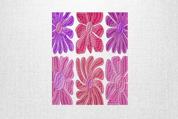 Pink Purple Daisy Embroidery Set Review