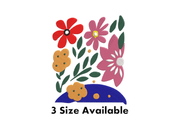 Review: Colorful Floral Embroidery Design for Holiday Sales