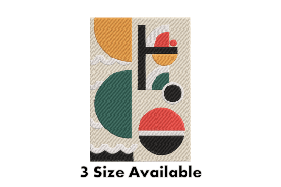 Review: Colorful Geometric Embroidery Art for Holidays