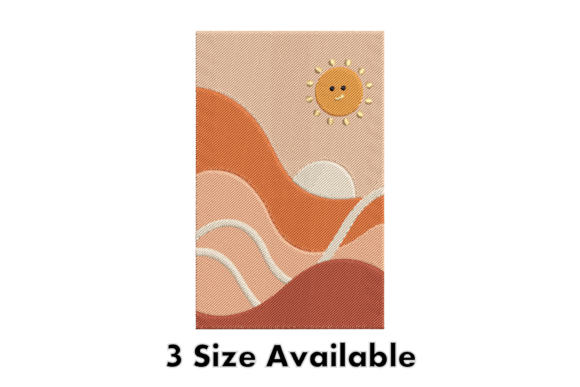 Review: Smiling Sun and Hills Embroidery Art