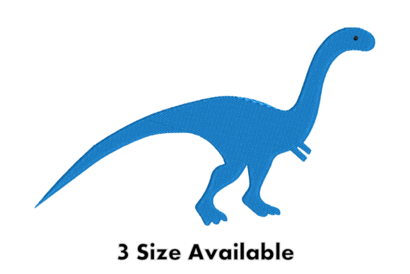 Reviewing the Blue Dinosaur Embroidery Design File