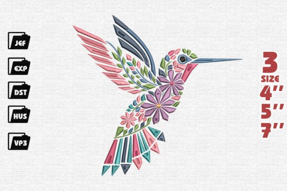 Reviewing the Floral Rooster Embroidery Design