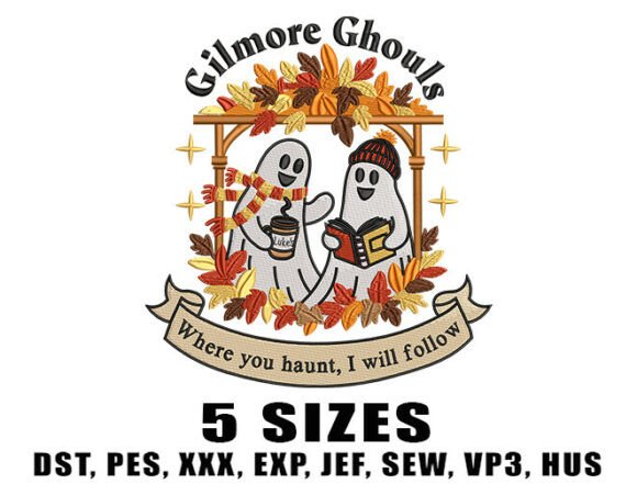 Reviewing the Gilmore Ghouls Embroidery Design