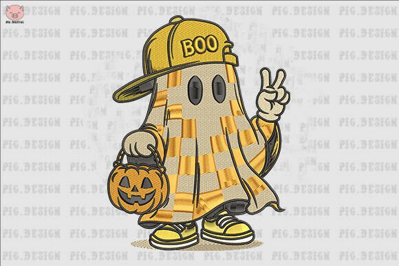 Reviewing the Halloween Boy Ghost Embroidery Design